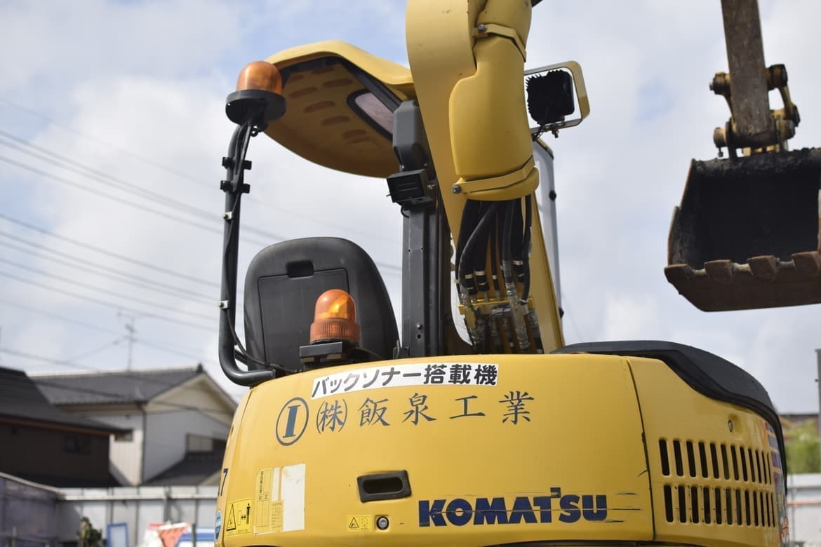 飯泉工業のバックホー